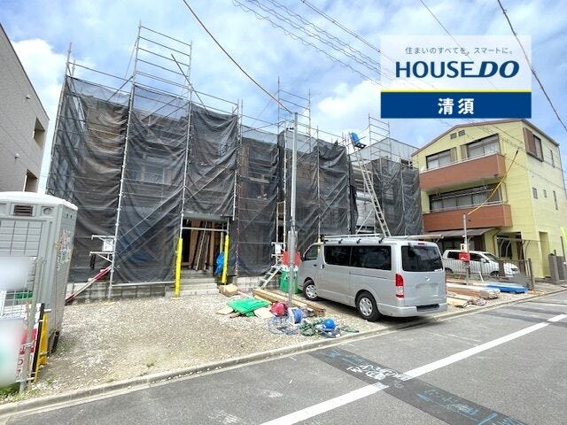 現地外観写真です。
下小田井駅まで徒歩2分+名古屋駅まで電車6分の好立地♪