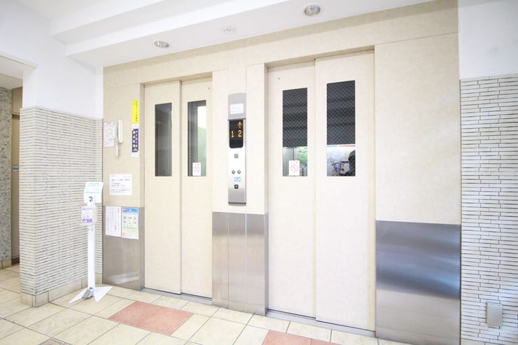 エレベーター完備のため荷物が多くなっても安心です!