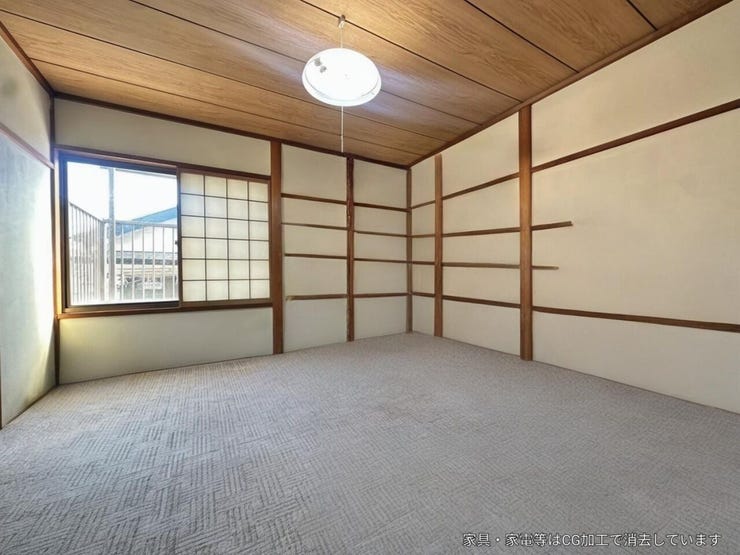 2階の8畳の洋室です。