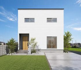 新築プラン例　外観イメージパース
土地：1,170万円
建物：1,780万円
合計：2,950万円（土地＋建物）