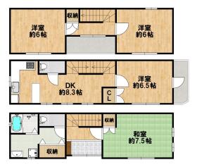 大阪市阿倍野区王子町１丁目