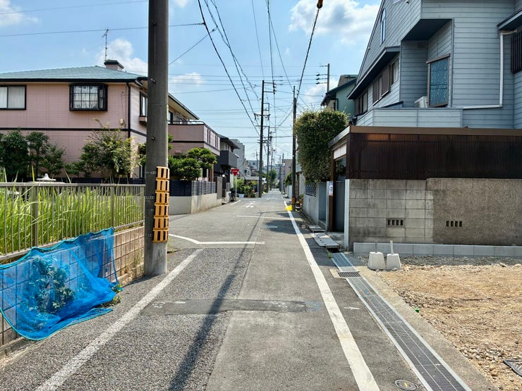 閑静な住宅街