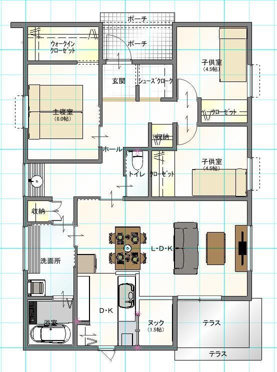 【間取り】
■4号地■