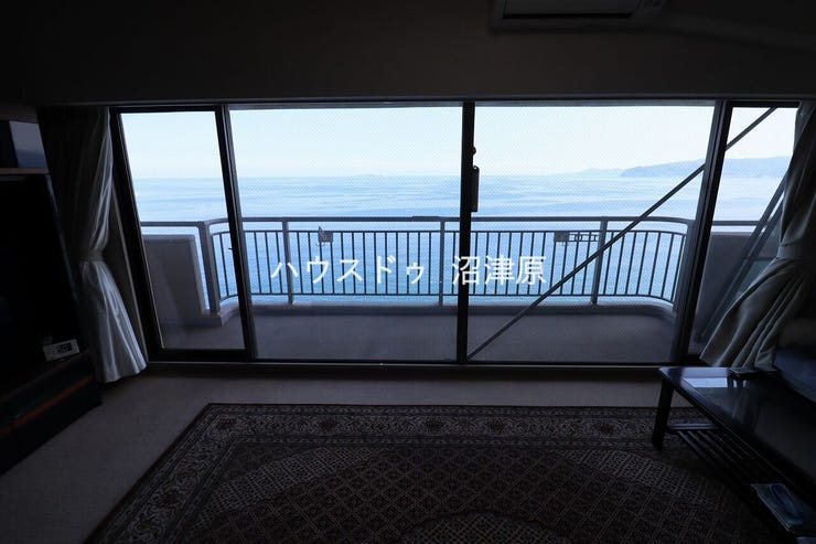 お部屋から一望の相模湾