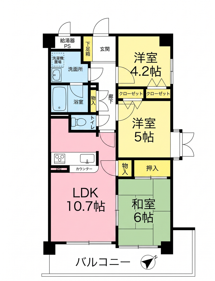 【間取り】