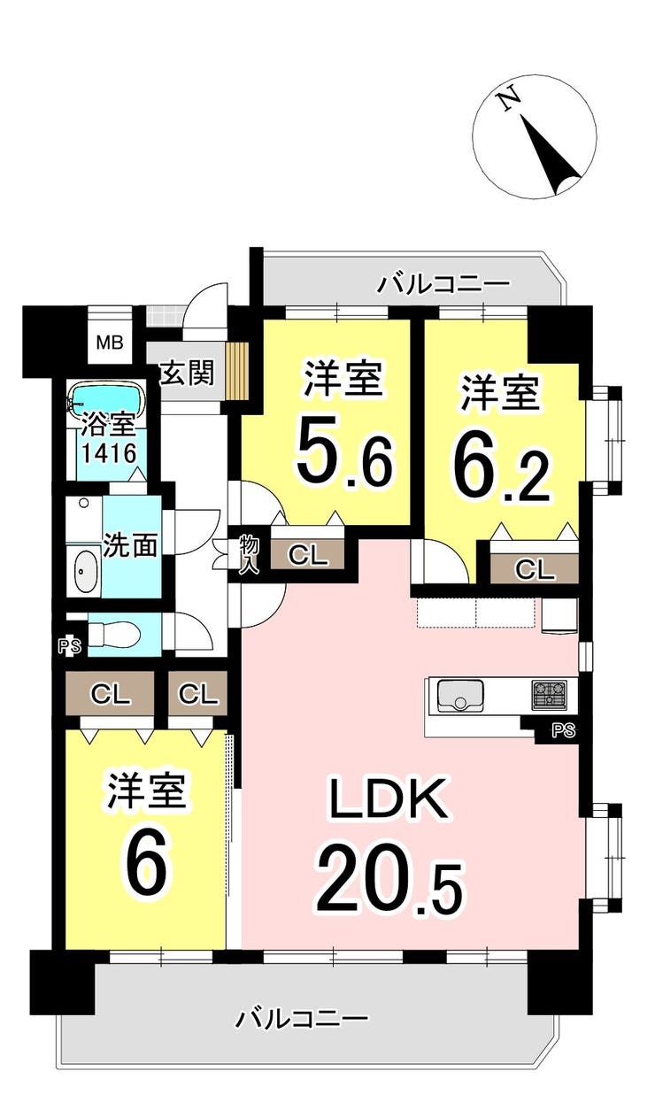 【間取り】