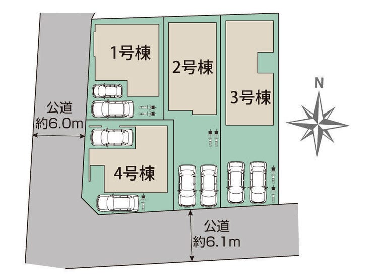 こちらは4号棟になります。