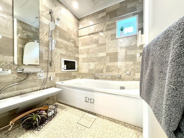 【Bathroom】リラックスできる空間で、一日の疲れを癒し、心身共にリフレッシュできます。