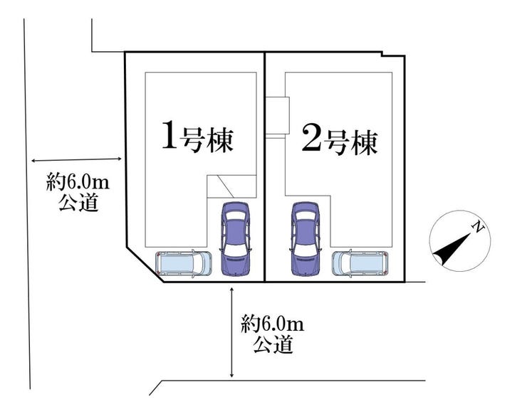 ◎区画図:2号棟