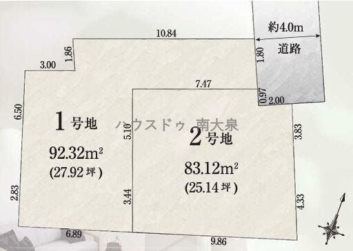 【区画図】