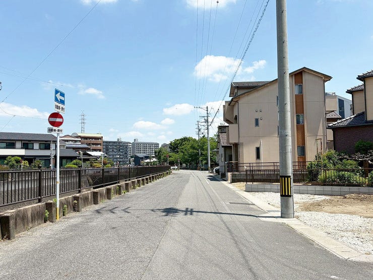 ◇北西側接道◇