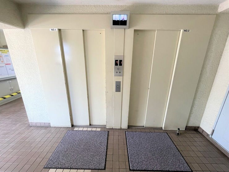 ■エレベーターも二基あり忙しい朝にも快適♪