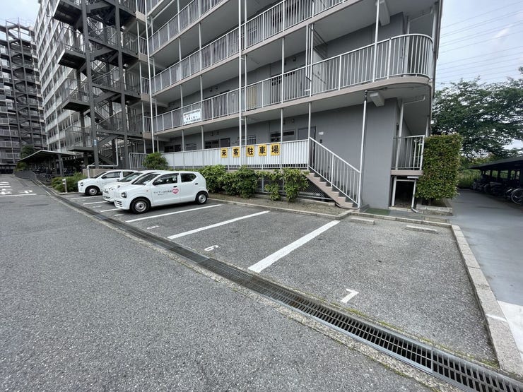 ■来客駐車場もあります