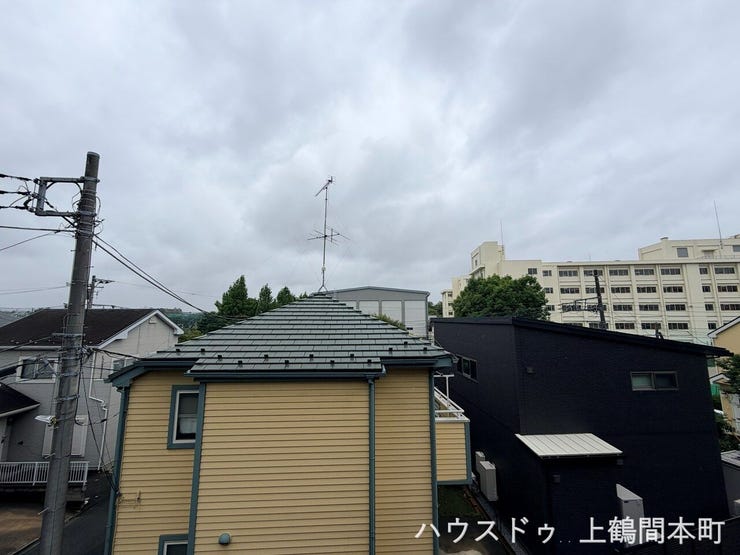 穏やかな街並みを望む心地よい眺望環境