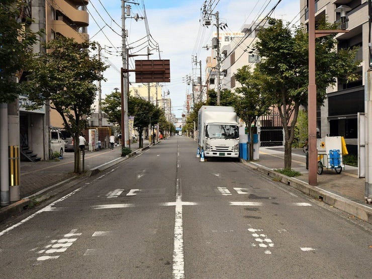 南側道路