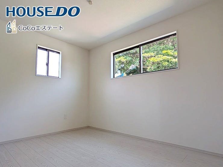 □■洋室■□
6帖の洋室です♪
光が取り込みやすい2面採光のお部屋です。日当たり・風通し良好です♪
