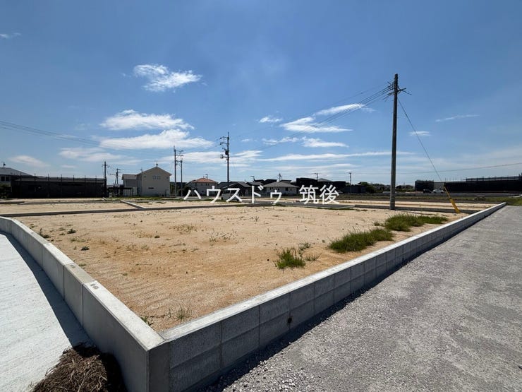空が広く感じられる静かな分譲地です!