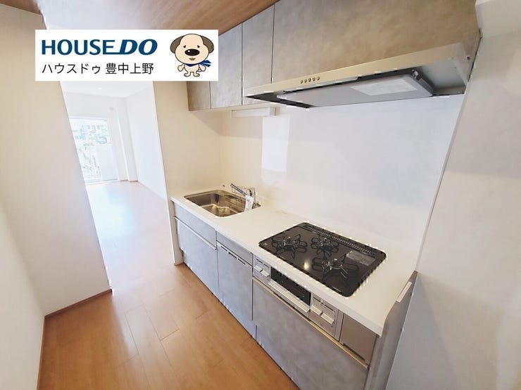 独立型のシステムキッチン♪使い勝手もよく、収納力も◎
自分だけの空間で楽しくお料理ができそうです♪