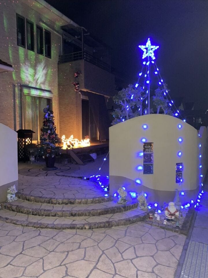 【クリスマスイルミネーション】