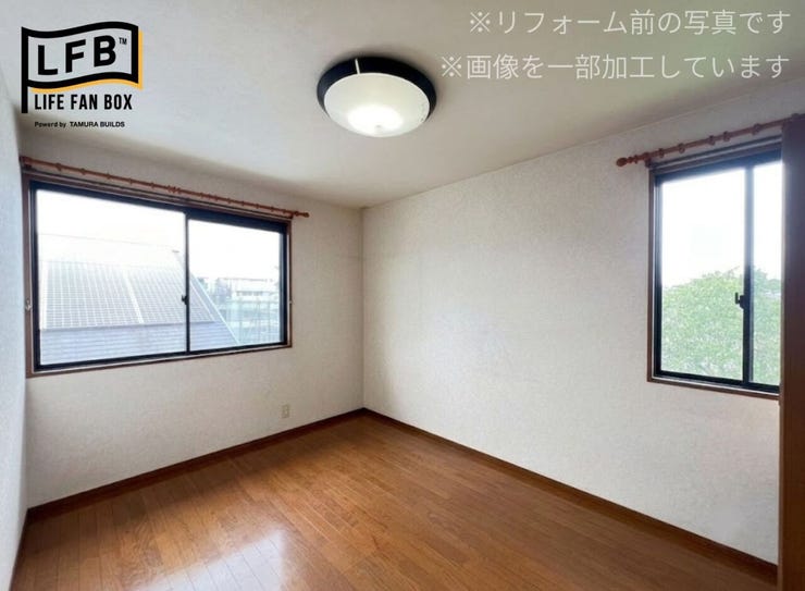 ご家族の作業部屋やお子様のお部屋にいかがでしょうか♪
※リフォーム前の写真です。