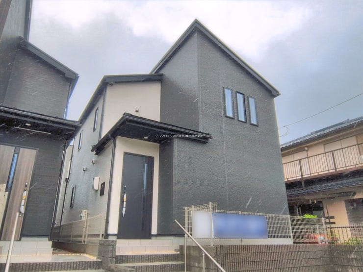 【外観】
◎外観:1号棟(4/27撮影)
建物完成!ご見学可能です!