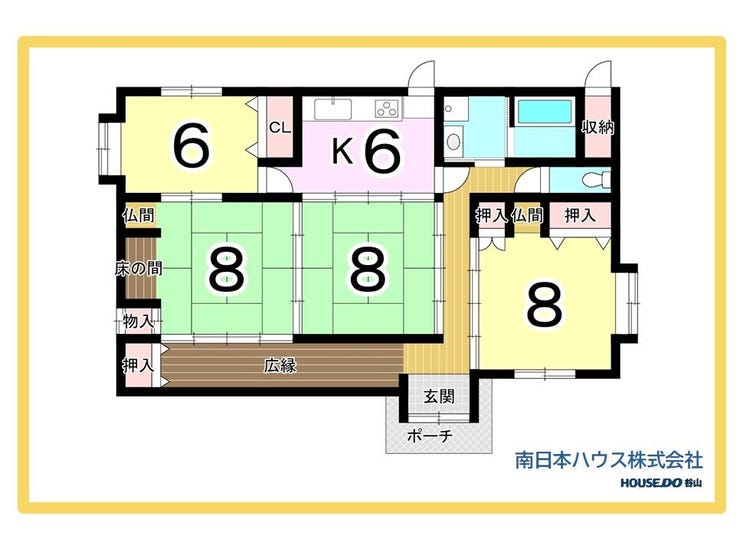 【間取り】
4K