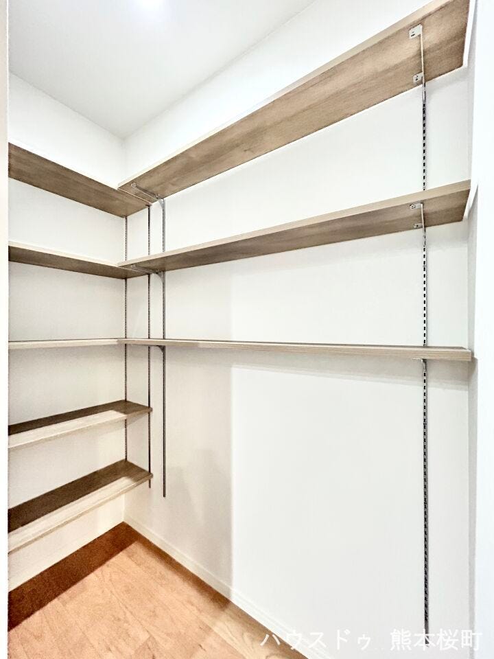■暮らしを整える魔法の場所■必要なものを必要な場所に。家全体で考えられた収納計画が、ゆとりある生活を実現します。