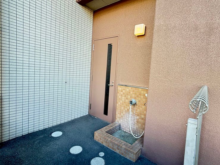 ペット足洗い場