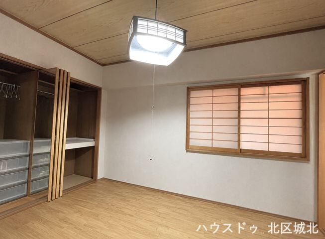 【6帖洋室】
イメージ画像(実際の写真をもとに家具等をCGで除去したものになります)