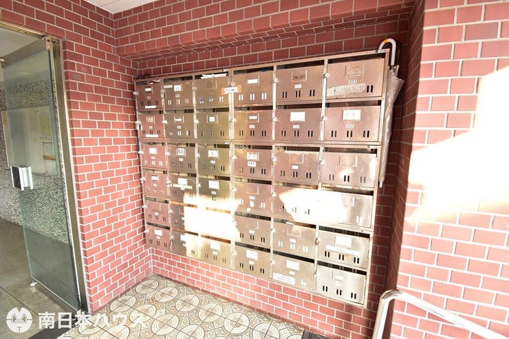 田上１丁目 第２山元共同ビル 【第2山元共同ビルのメールボックス】