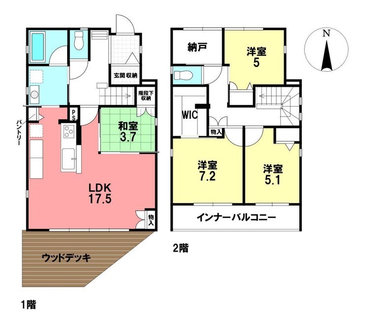 *間取り図*