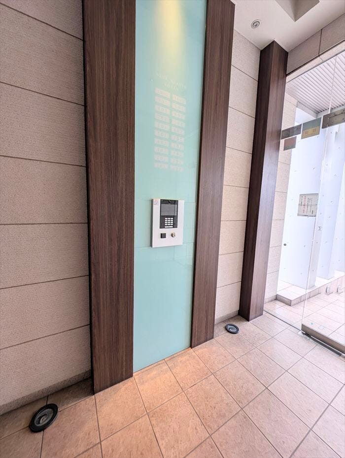 オートロックマンションです