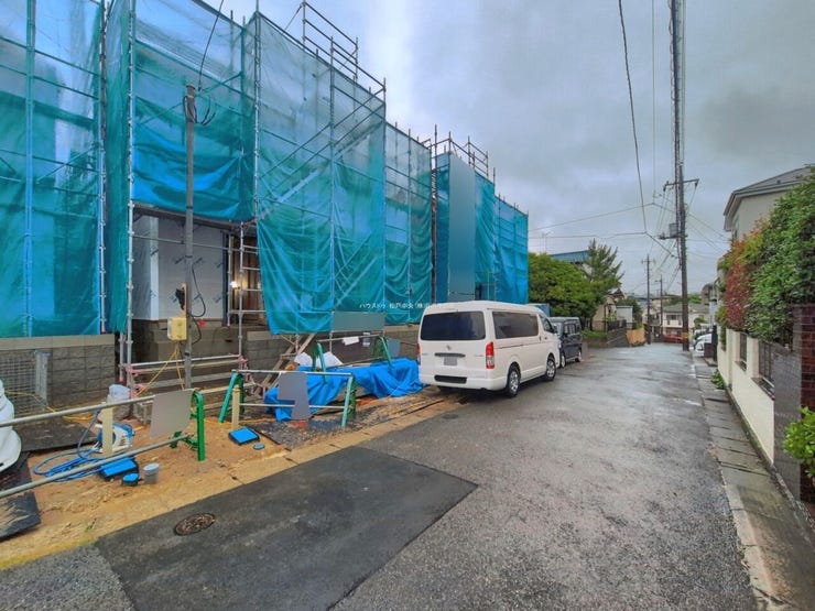◎前面道路:B号棟(7/2撮影)