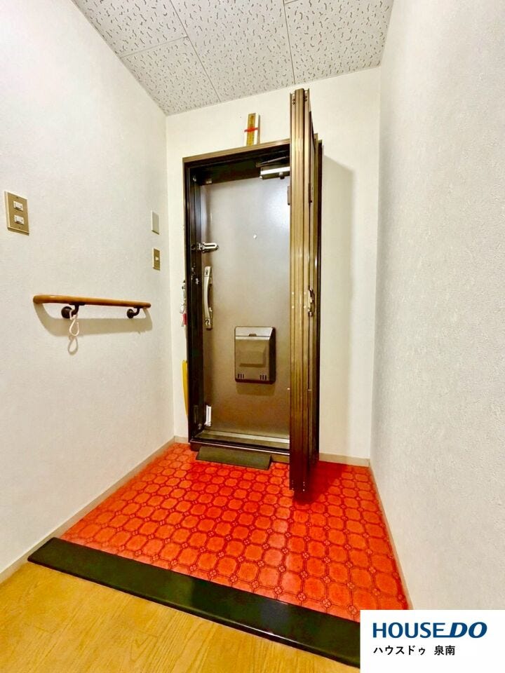 「ただいま」と「おかえり」が行き交うホッとするあたたかい玄関です。