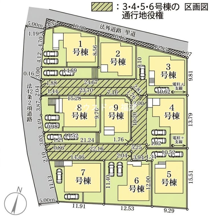 《福津市花見の里3丁目 新築戸建》
※現況優先