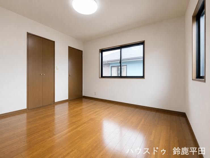 ※家具消し加工をしています。
【8帖洋室】ウォークインクローゼットがついているお部屋なので広く使いやすいお部屋です。