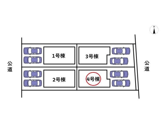 【全体区画図】
全4区画