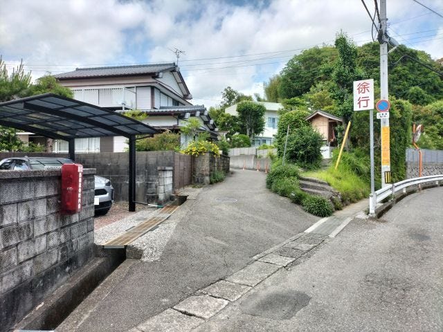 ★秦小学校区★
東側道路 南から北方向