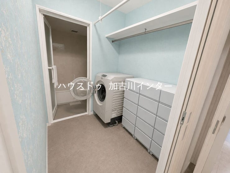 脱衣室 洗濯機置場