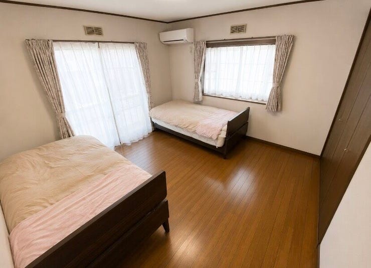 2階の寝室。
※CG加工を施しております。