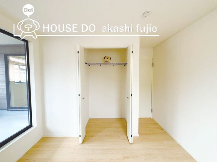 全居室にクローゼット収納完備