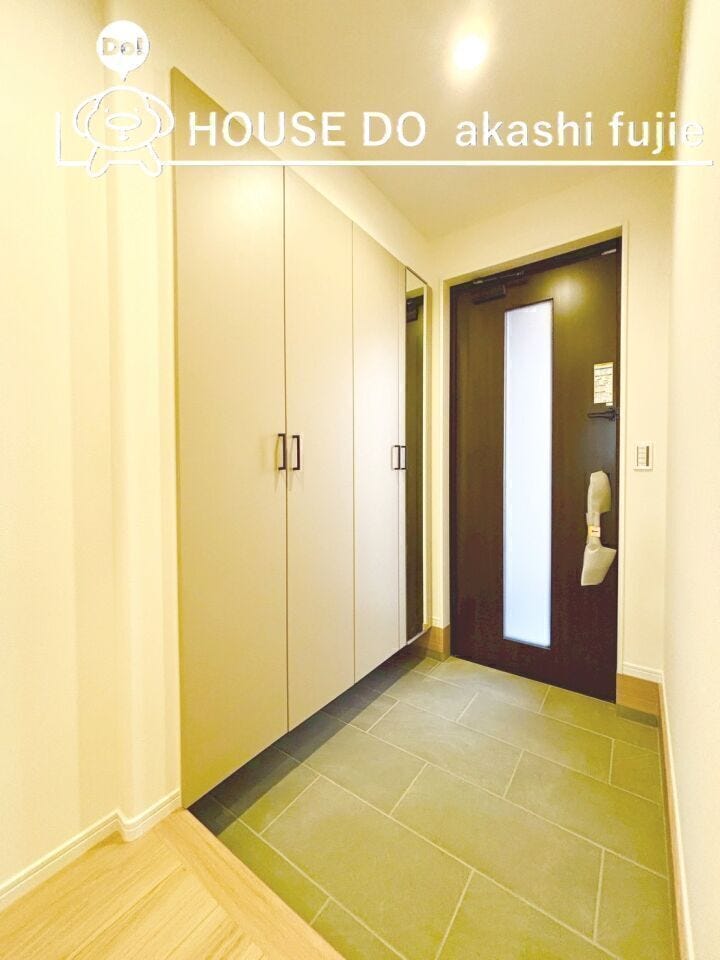 玄関にシューズボックス