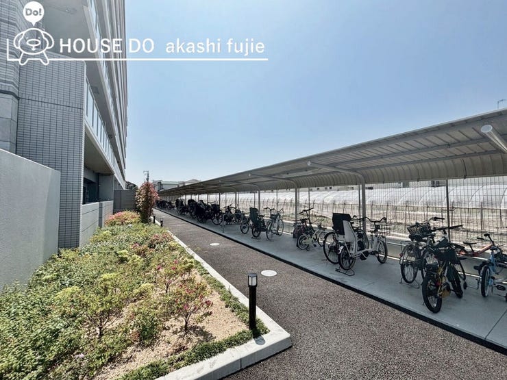 自転車置き場になります