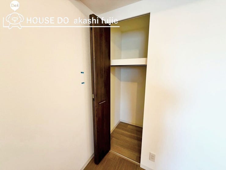 各お部屋に収納がございます