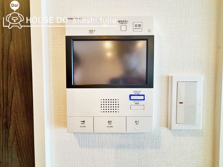 モニター付きインターホン