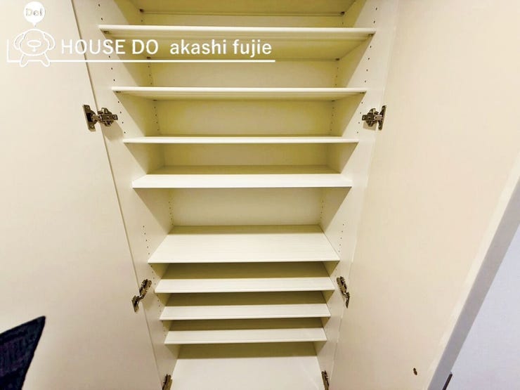 玄関にはシューズクローゼットがございます