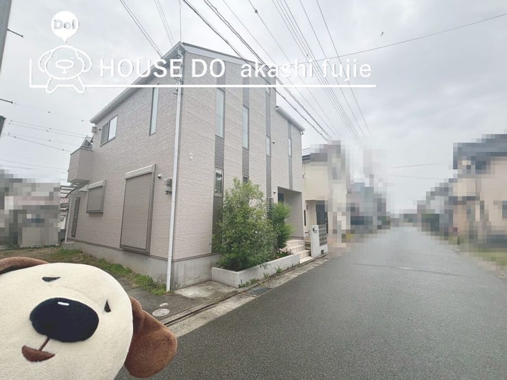 交通量の少ない閑静な住宅地