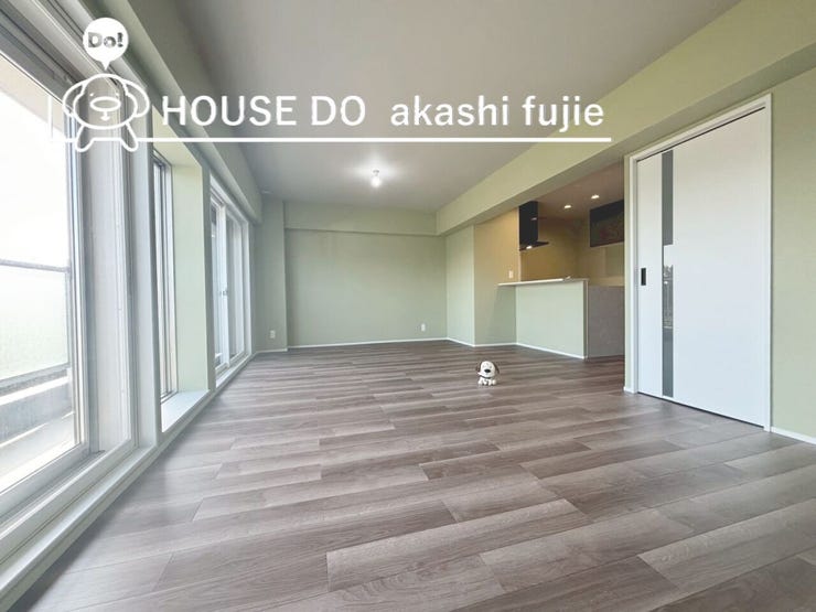 LDK約18.3帖の広さ