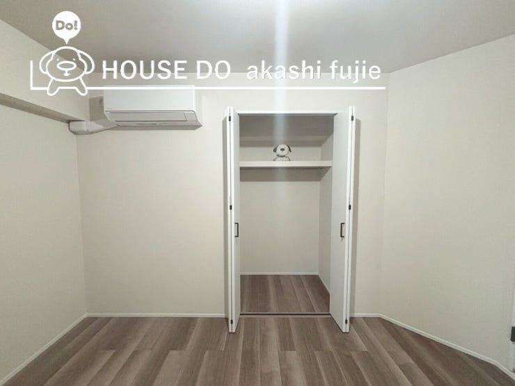 クローゼット収納完備