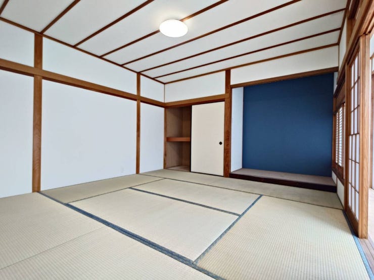 8帖和室です。